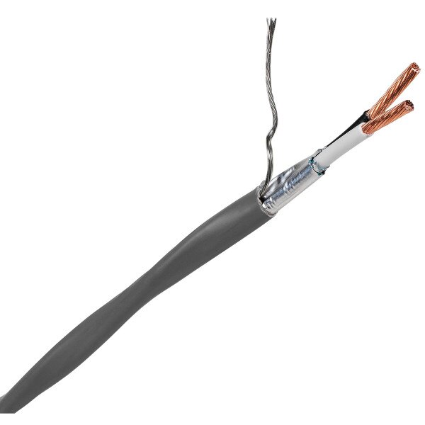 Belden 5100FE 14 AWG 2C Stranded Bare Copper PVC Foil Shielded CMR